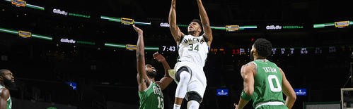  字母哥暴扣绝杀雄鹿险胜凯尔特人迎五连胜