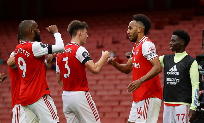  阿森纳客场战平布莱顿稳固欧战席位